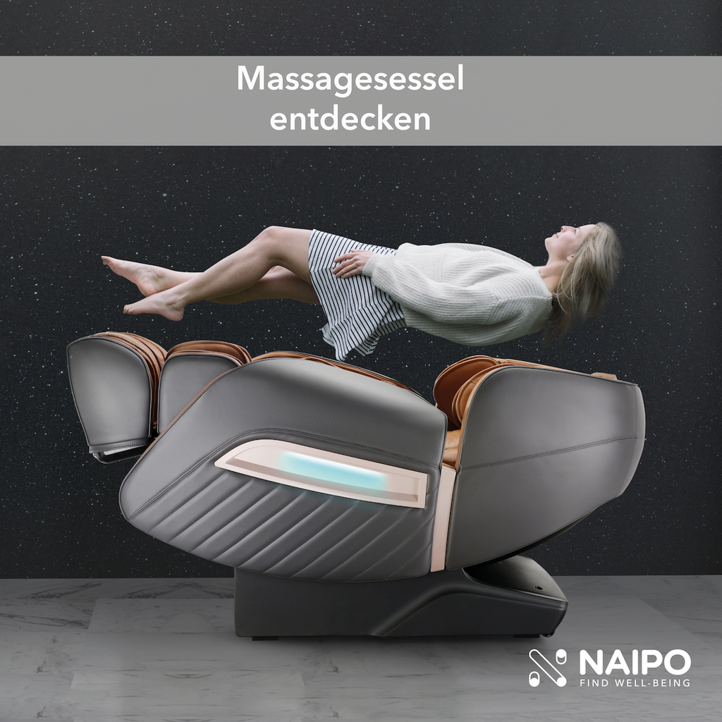 Massagesessel von NAIPO mit Komfort - Entspannung für ihr Zuhause! Lifestyle-Webshop
