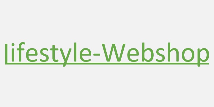 Logo Lifestyle-webshop in grün