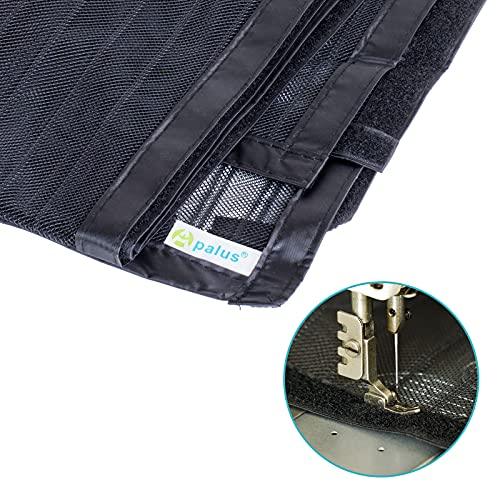Apalus Magnet Fliegengitter Tür Insektenschutz 100x220cm, Der Magnetvorhang ist Ideal für die Balkontür, Kellertür und Terrassentür, Kinderleichte Klebemontage Ohne Bohren, Nicht Kürzbar Lifestyle-Webshop