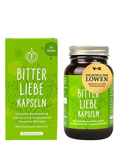 BitterLiebe® Bitterstoffe Kapseln mit Jod aus der Rotalge 90 Stk. I Mariendistel Löwenzahn Artischocke Kapseln hochdosiert I milk thistle Tabletten Lifestyle-Webshop