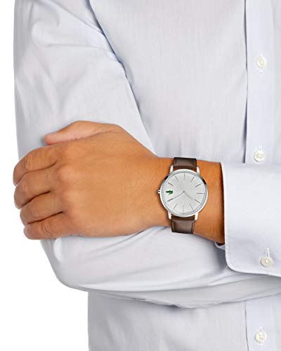 Lacoste Herren Analog Quarz Uhr mit Leder Armband 2011002 Lifestyle-Webshop