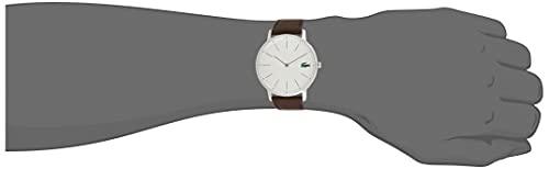 Lacoste Herren Analog Quarz Uhr mit Leder Armband 2011002 Lifestyle-Webshop