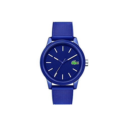 Lacoste Herren Analog Uhr Leisure mit Silikon Armband Lifestyle-Webshop