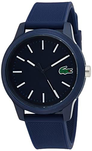 Lacoste Herren Analog Uhr Leisure mit Silikon Armband Lifestyle-Webshop
