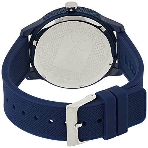 Lacoste Herren Analog Uhr Leisure mit Silikon Armband Lifestyle-Webshop