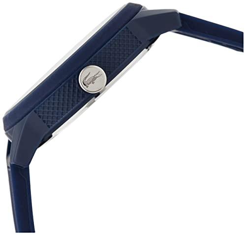 Lacoste Herren Analog Uhr Leisure mit Silikon Armband Lifestyle-Webshop