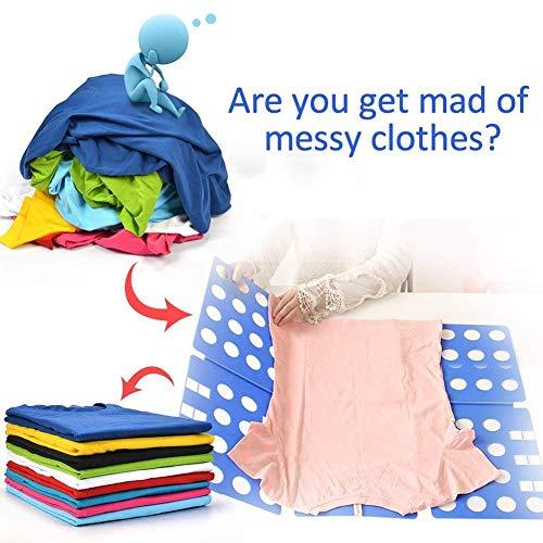 Pollover Hosen Hemden Wäsche Kinder- und Erwachsen-Faltbrett Falthilfe für Wäsche Kleidung T Shirt Falten Zusammenlegen Wäschefalter Wäschefaltbrett Hemdenfalter Lifestyle-Webshop