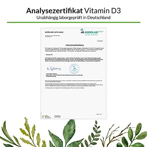 Vitamin D3 - 1000 I.E. pro Tropfen - 50ml (1750 Tropfen) - In MCT-Öl aus Kokos - Hochdosiert, flüssig Lifestyle-Webshop