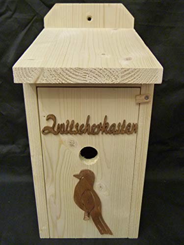 Vogelhaus Schnapsbar Garten Geschenk Zwitscherkasten mit Vogelmotiv Lifestyle-Webshop