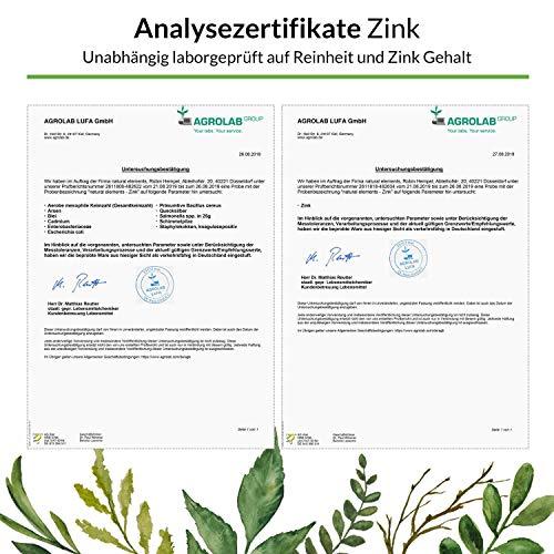 Zink 25mg - 365 Tabletten - Premium: Zink-Bisglycinat (Zink-Chelat) von Albion® - Laborgeprüft, hochdosiert Lifestyle-Webshop